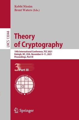 Theory of Cryptography Kobbi Nissim