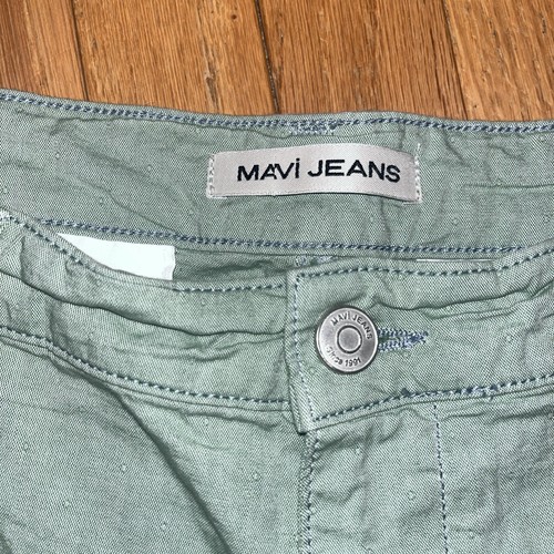 Mavi Shorts Mens 36 Green Stretch Twill Chino Short - Picture 2 of 5