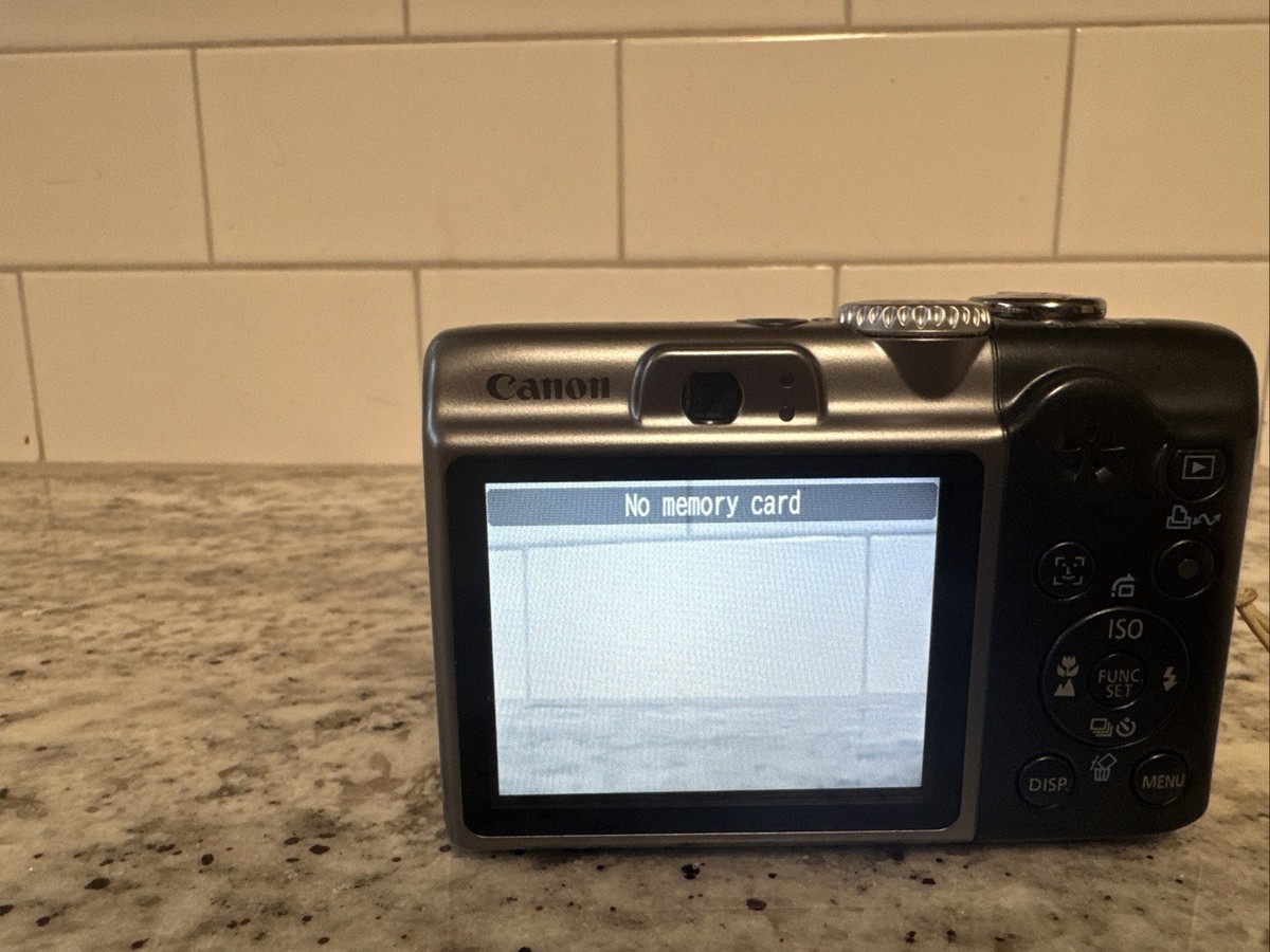 Canon PowerShot A1000 IS 10.0MP Digital Camera - Gray for