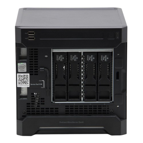 Serveur NAS HP ProLiant MicroServer Gen8 Intel G1610T 4 Go DDR3 B120i 4x LFF - Photo 7/7
