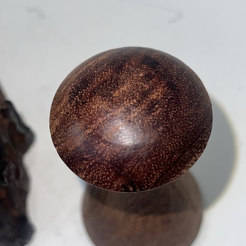 Vintage handgefertigter großer massiver Palisander Mörser & Stößel 7,5 x 3,25 Zoll - Bild 13 von 14