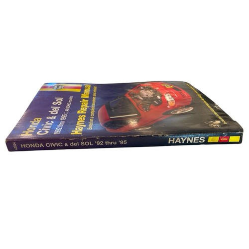 HAYNES Honda Civic & Del Sol Repair Manual Mike Stubblefield 1992 - 1995 42024 - Picture 3 of 7