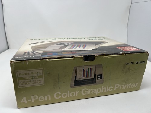 Radio Shack 4 Pen Color Graphic Printer #CGP-115, #26-1192A for Tandy TRS-80 - Picture 2 of 4