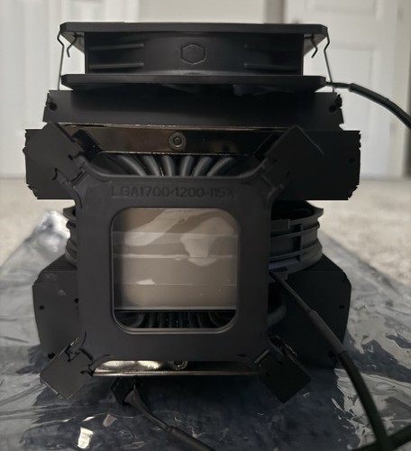 Cooler Master MasterAir MA824 Stealth Cooling Fan/Heatsink Intel 1700 Mount ONLY - Picture 5 of 10