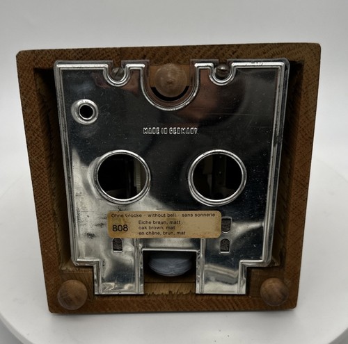Wittner 808 Metronome Malzel Oat Brown Mat Solid wood case without bell - Picture 9 of 15