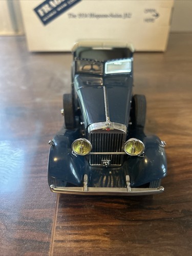 Danbury Mint 1934 Hispano-Suiza J12 1:24 Scale Diecast Model Car w/ Box - Picture 5 of 17