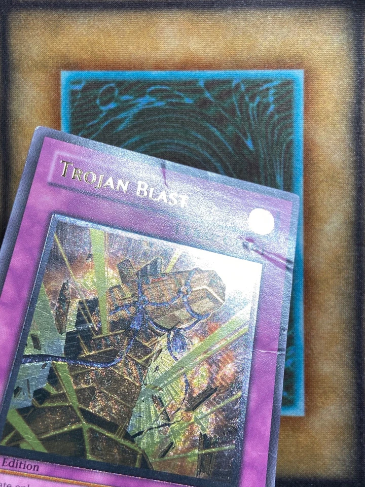 Yugioh Trojan Blast CDIP-EN056 Ultimate Rare 1st Ed MP - Image 2 of 4