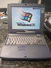 Vintage Toshiba Satellite 1605CDS/4.3 Laptop Read Description