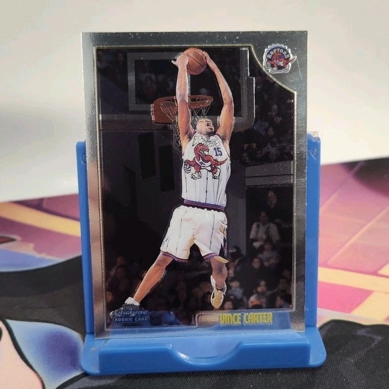 Topps Vince Carter Basketball Toronto Raptors Rookie Sports