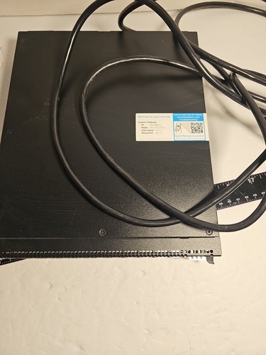 Dell X1026 E10W 24-portowy przełącznik Gigabit Ethernet z 2x inteligentnym przełącznikiem zarządzanym SFP - Zdjęcie 5 z 8