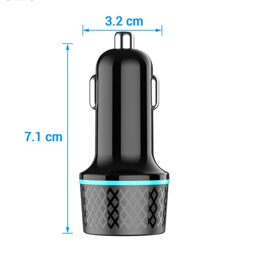 Super szybka ładowarka samochodowa 55W USB C wtyczka i kabel ładujący do telefonu komórkowego Samsung - Zdjęcie 7 z 10