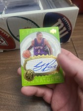 2003-04 Upper Deck Triple Dimensions - Standout Signatures Jalen Rose /100 