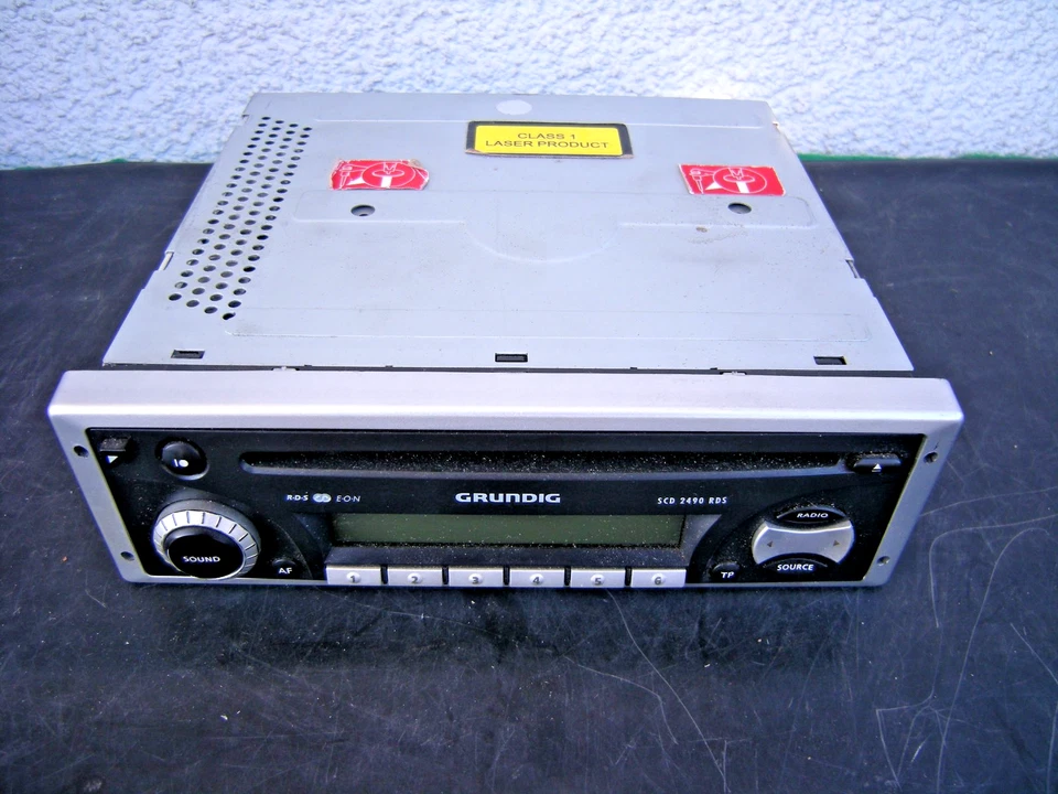 Original Autoradio Grundig SCD 2490 RDS CD Vintage - Bild 2 von 3