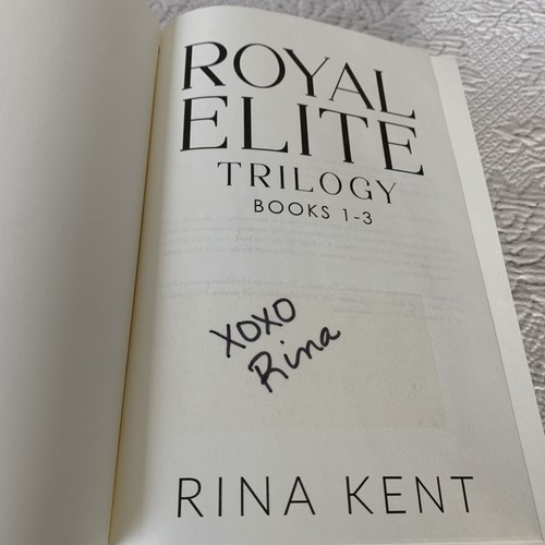 Rina Kent X Fitteacherrachel Royal Elite Trilogy Exclusive Signed edition - Picture 6 of 8