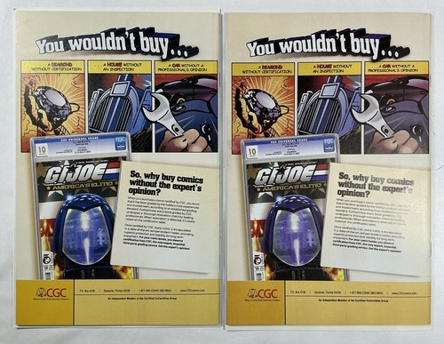 GI Joe Data Desk Handbook A-M NM- & N-Z NM Devil’s Due DDP 2007 Lot Of 2 - Picture 2 of 24