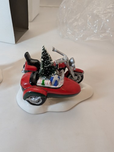 Departamento 56 1997 The Original Snow Village A Harley-Davidson Holiday #54898 - Imagen 8 de 13