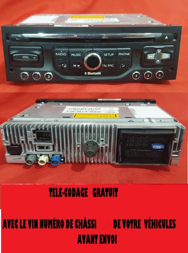 AUTORADIO GPS USB BLUETOOTH RT6 RNEG2 PEUGEOT 5008 3008 CITROËN 98067039 XN