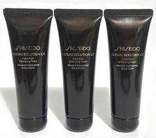 Shiseido Future Solution LX Extra Rich Cleansing Foam E 50ml  1.8 oz each lot x3