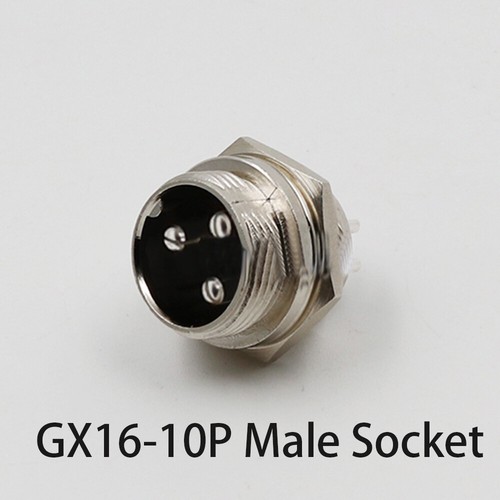 GX16 Aviation Plug + Socket Cable Connector Panel Mount 2-10 Pin M16 Male Female - Picture 28 of 28