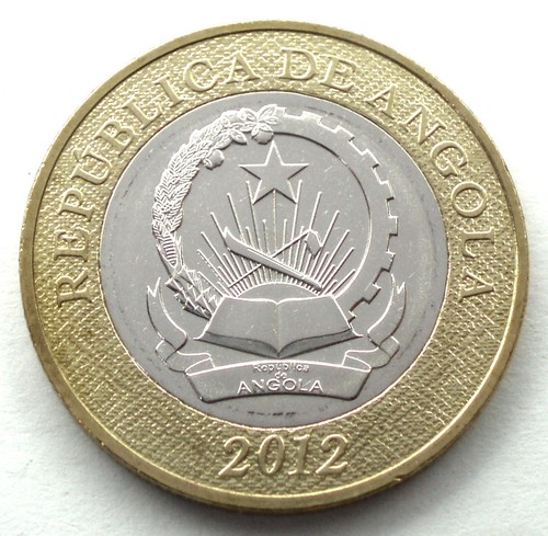 ANGOLA 5 KWANZAS 2012 UNC KM#109 1F8.4 - Picture 2 of 2