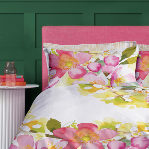 BLUEBELLGRAY Wild Hedgerow Super King Size Duvet Cover Set & 2 Pillowcases New - Picture 3 of 3