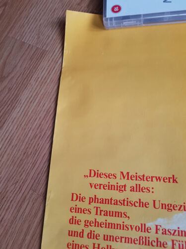 alejandro jodorowsky THE HOLY MOUNTAIN scarce German 1-sheet poster '74 unfolded - Picture 3 of 4