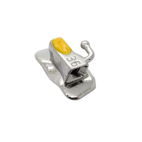 100 kits de tubos bucales de ortodoncia dental primer molar Roth 022 malla no convertible - Imagen 10 de 12