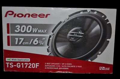 1 Paar Einbaulautsprecher Pioneer TS-G1720F - NEU