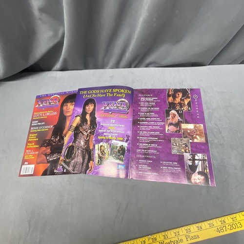 XENA Warrior Princess The Official Magazine Premiere Issue #1 A #1 B #2 By Topps - Picture 17 of 24