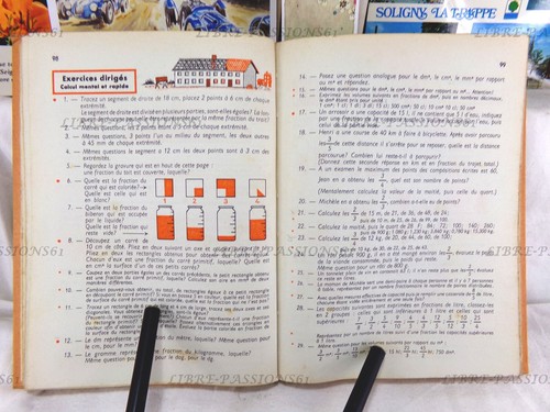MON ARITHMÉTIQUE, COURS MOYEN, Ph. PAITRAULT, ÉDITIONS FERNAND NATHAN, 1955 - Picture 11 of 15