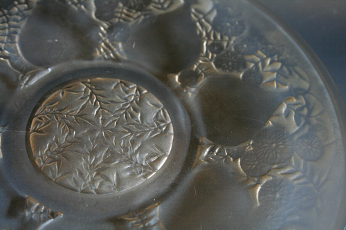 RENE LALIQUE VASES GLASS PLATE - CIRCA 1921 - Picture 2 of 4