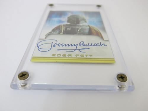 ※"From Japan" 2001 Topps Star Wars Jeremy Bulloch Boba Fett Autograph Card - Picture 9 of 21