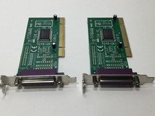 2 x StarTech PCI2S1P PCI to Serial Parallel Port  E314526 ALD94 HIGH PRO L-D
