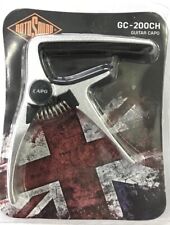 Rotosound GC-200-BK Spring Loaded Metal Guitar Capo - Black