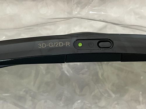 New 2-pack Sharp AN-3DG40 3D Glasses KOPTLA006WJN1 Aquos TV Theater w/Batteries - Picture 8 of 8