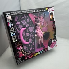 BNIB Mattel Monster High Draculaura Gore-Ganizer Playset - HJH64
