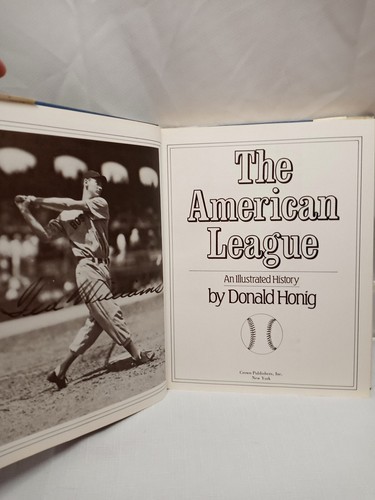 The American League Hardcover Book By Donald Honig 1983 - Imagen 3 de 4