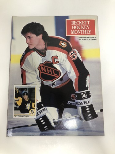 Beckett Hockey Monthly 9 Issue Lot - 1991 - Lemieux, Patrick Roy, Bourque Covers - Bild 2 von 11