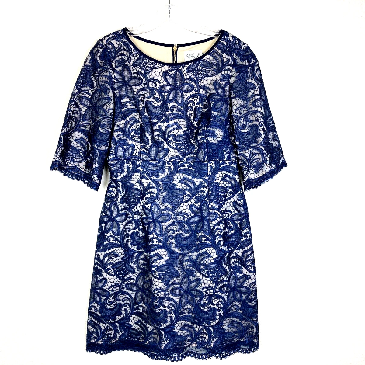 knee length dresses for ladies Long Sleeve Black Lace Blazer Dress Small / Black main image 1