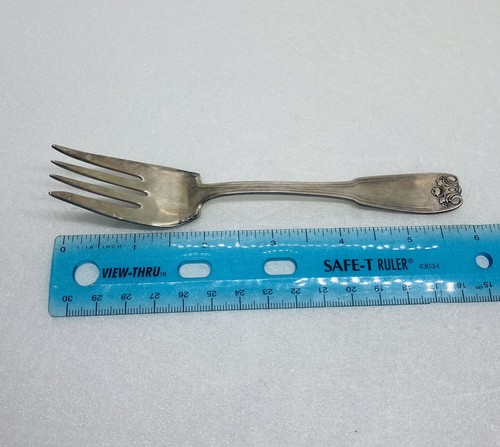 Vintage WM Rogers Pat 12 Serving Forks Silverplated Blossom Handle Flatware 29 - Picture 14 of 14