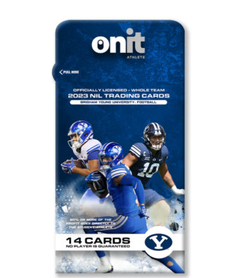   Pick your single card 2023 ONIT Brigham Young University Cougers Football BYU