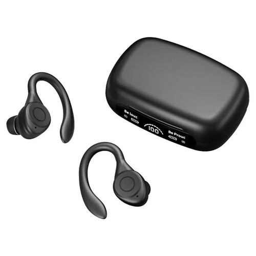 Bluetooth 5.3 Headset TWS Wireless Earphones Earbuds Stereo Headphones Ear Hook - Picture 6 of 9