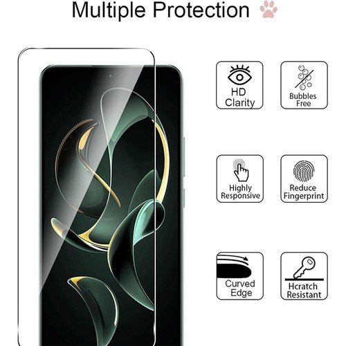 Pour XiaoMi MI 13T/13T PRO Coque gel silicone matte NOIR + 2 verres trempé - Photo 5 sur 6