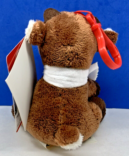 Dan Dee NUEVO Rudolph El Reno Nariz Roja - Peluche Rudolph con Clip para Mochila - Imagen 3 de 5
