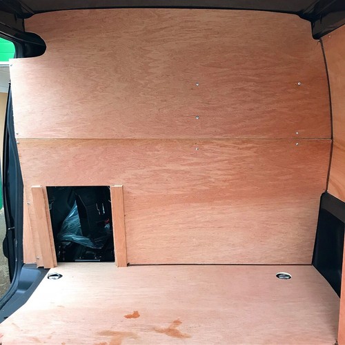 Citroen Berlingo 2008>2018 Plywood Bulkhead With Sliding Hatch,FREE DELIVERY - Picture 7 of 8