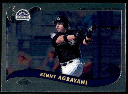 2002 Topps Traded & Rookies #T49 Benny Agbayani Chrome - Picture 1 of 2