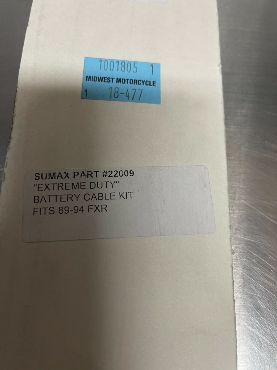 Extreme Duty Battery Cable Set 12 and 16 fits Harley-Davidson