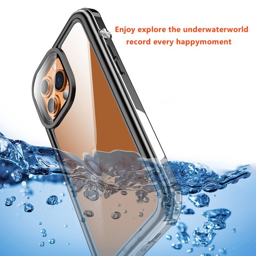For New iPhone 13 12 14 Pro Max Waterproof Case Dust Shockproof Underwater Cover - Picture 72 of 93