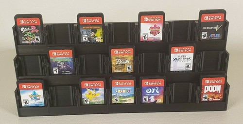 Soporte para cartucho de juego Nintendo Switch impreso en 3D - Soporta 7-28 carros de juego - Imagen 15 de 20