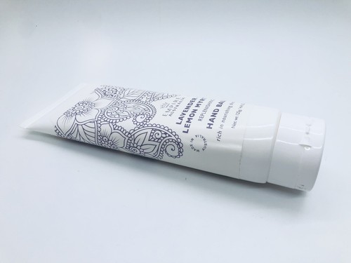Lavender & Lemon Myrtle Replenishing Hand Cream Balm w. Shea Butter 4 oz Gift - Picture 4 of 7